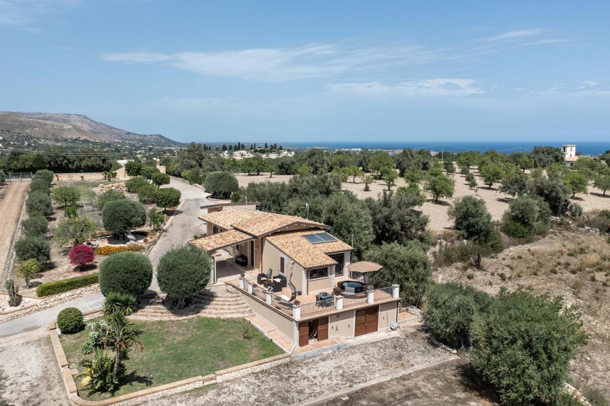 Villa Badessa Noto Buitenkant foto