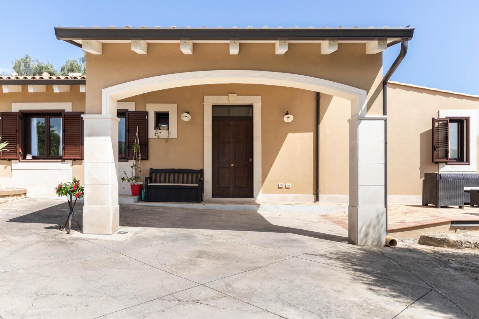 Villa Badessa Noto Buitenkant foto