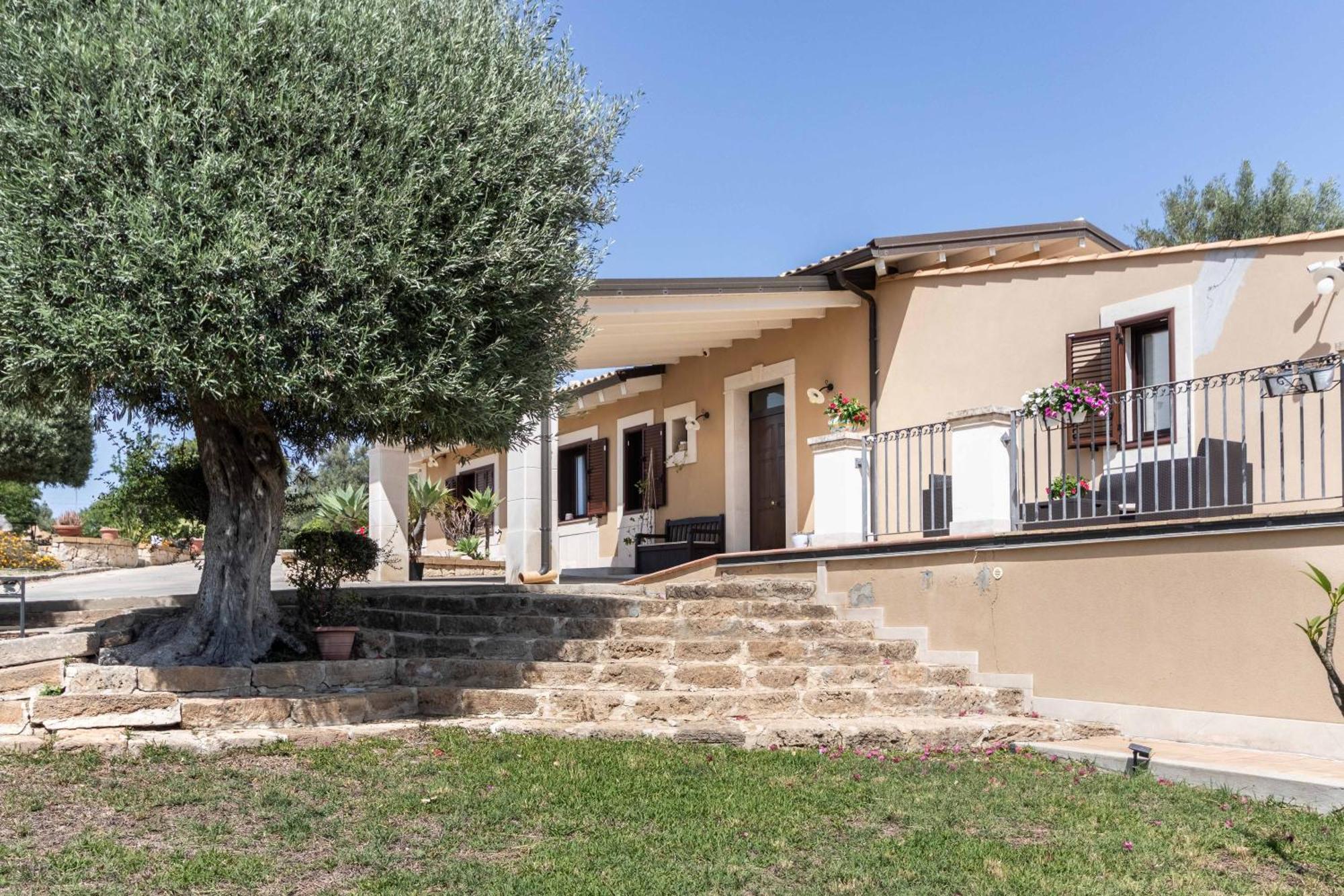 Villa Badessa Noto Buitenkant foto